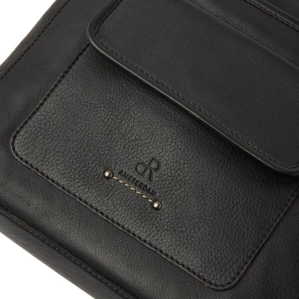 dR Amsterdam Tampa Schoudertas Black