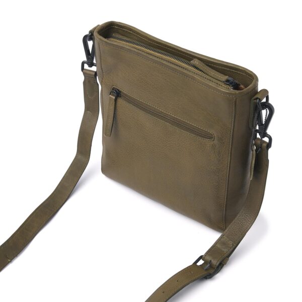 dR Amsterdam Tampa Schoudertas Olive