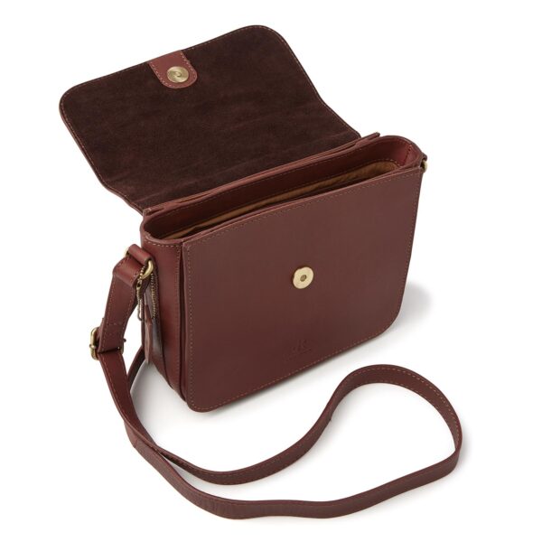 dR Amsterdam Laurel Schoudertas Maroon