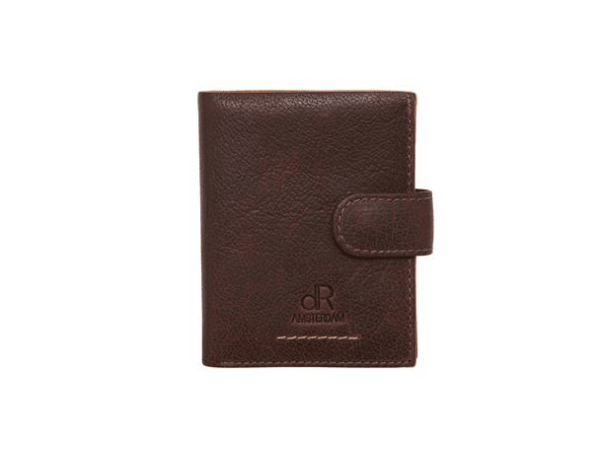 91636 dR Amsterdam Creditcard-etui Brown