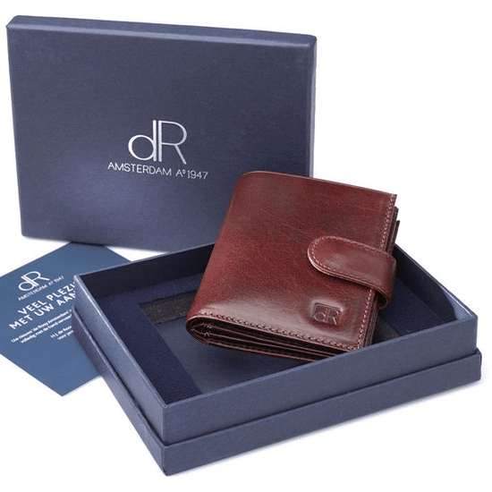 2636 dR Amsterdam Creditcard-etui Chestnut