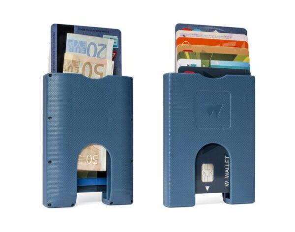 WW004 Walter Wallet Kunststof True Blue