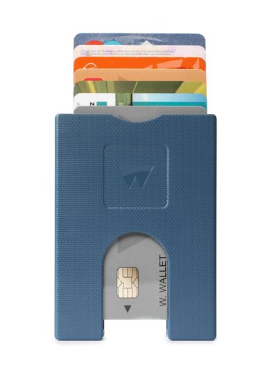 WW004 Walter Wallet Kunststof True Blue
