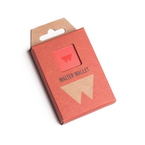WW005 Walter Wallet Kunststof Jet red