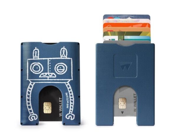 Nozzman Walter Wallet Kunststof True Blue MARVIN