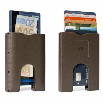 WW003 Walter Wallet Kunststof Paper Brown
