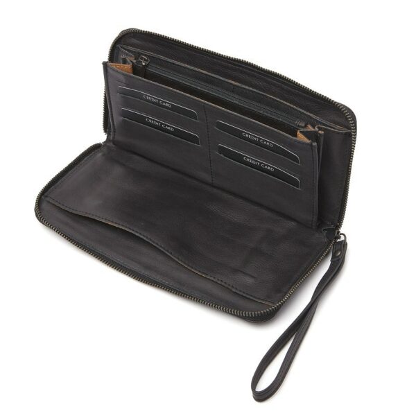 dR Amsterdam Clutch Black