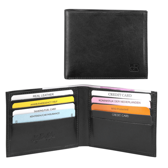 2694 dR Amsterdam Creditcard-etui Black