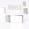 Aluminium Geldclip Zilver (Sterk & Strak) voor briefjes en pasjes