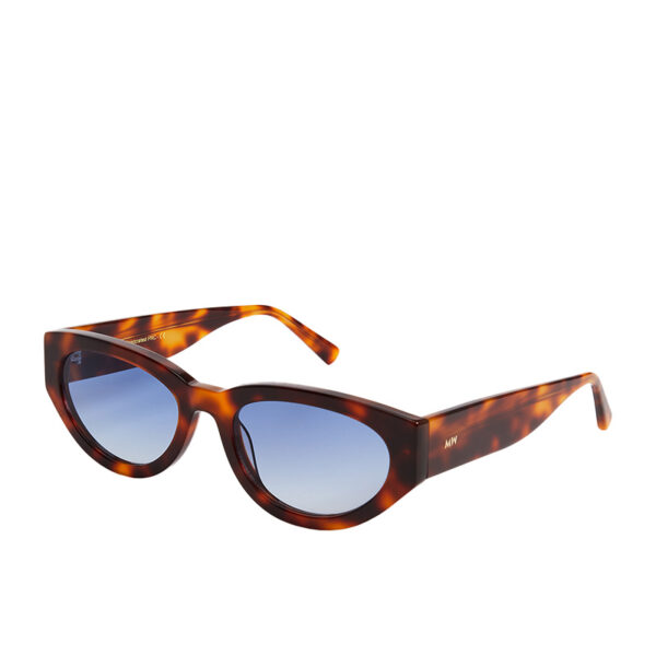 MessyWeekend Sunglass AUDREY Tortoise Blue