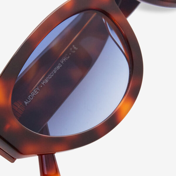 MessyWeekend Sunglass AUDREY Tortoise Blue