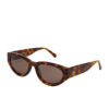 MessyWeekend Sunglass AUDREY Tortoise Brown