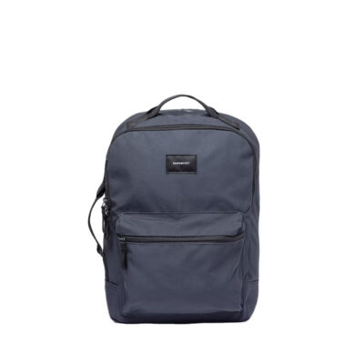 Sandqvist August Backpack Navy with black webbing