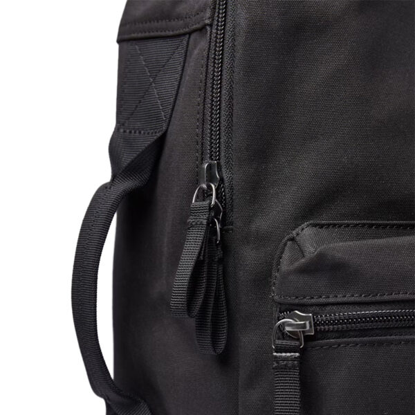 Sandqvist August Backpack Black with Black webbing