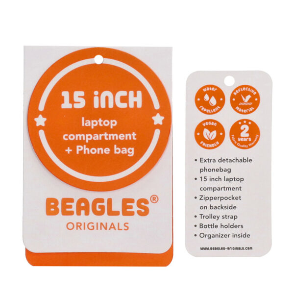 Beagles Originals Rugzak Waterproof Lichtblauw