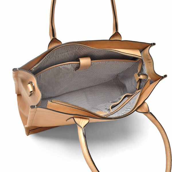 Berba Icons Tote Bag Camel
