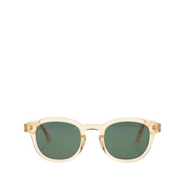 MessyWeekend Sunglass BILLE Champagne Green
