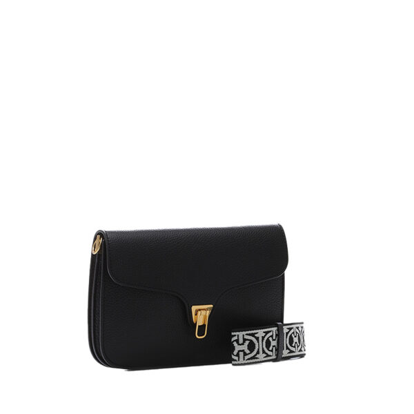Coccinelle Beat Soft Ribb Handbag Noir