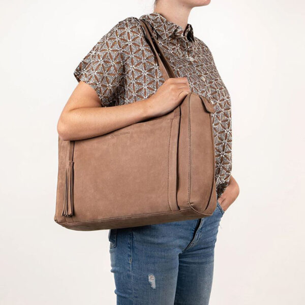 Cowboysbag Laptop Bag Biola 15,6 inch Brown