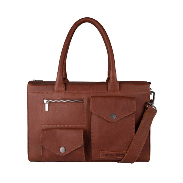 Cowboysbag Kenora Laptop Bag Cognac