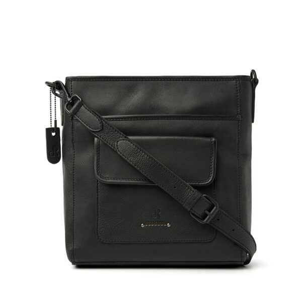dR Amsterdam Tampa Schoudertas Black