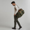 Faguo Sac Weekend Syn Woven Kaki