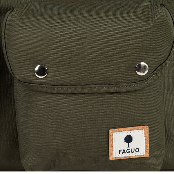 Faguo Sac Weekend Syn Woven Kaki