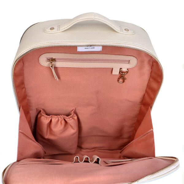 FMME Claire Backpack 15.6 Cream