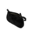Fred de la Bretoniere Elle Furry Crossbody Bag Black
