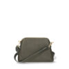 Fred de La Bretoniere Crossbody Grain Leather Olive