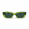 MessyWeekend Sunglass GRACE Green Crystal Green