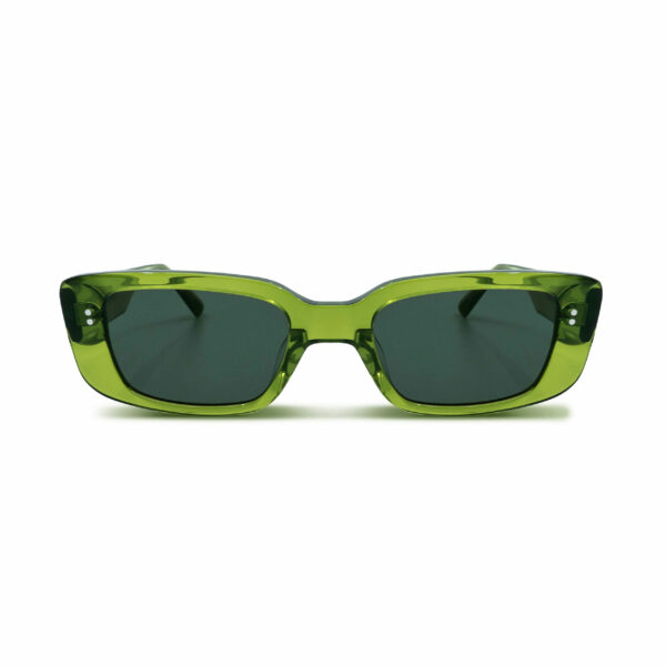 MessyWeekend Sunglass GRACE Green Crystal Green