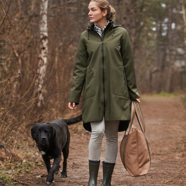 Ilse Jacobsen Raincoat RAIN128 Army Green