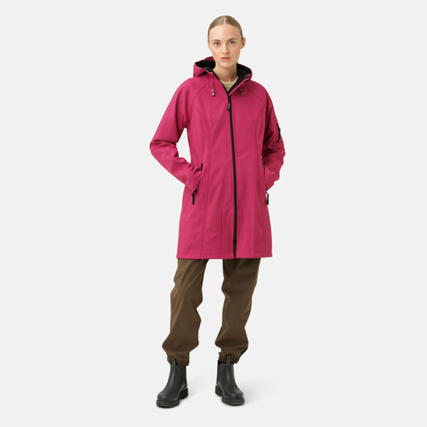 Ilse Jacobsen Raincoat RAIN37 Sangria