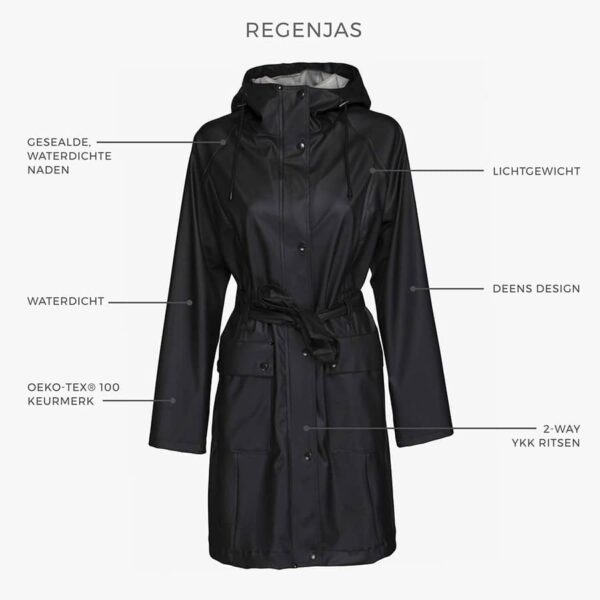 Ilse Jacobsen Raincoat RAIN70 Army