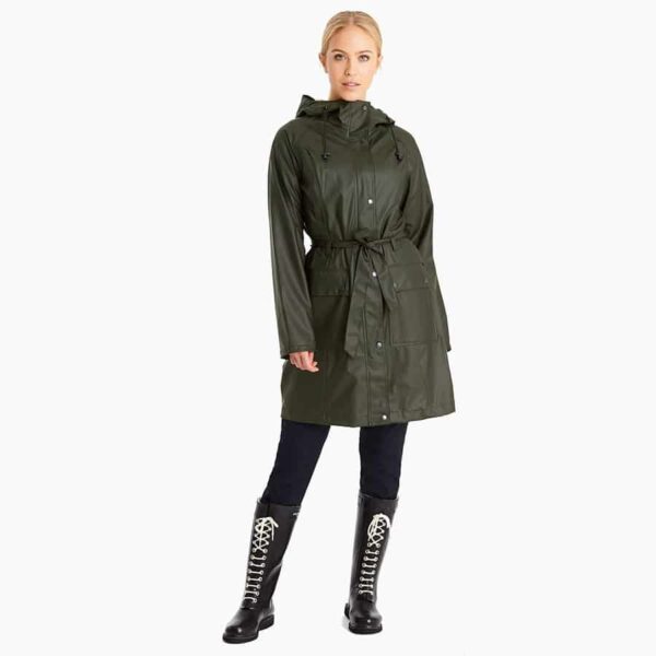 Ilse Jacobsen Raincoat RAIN71 Army