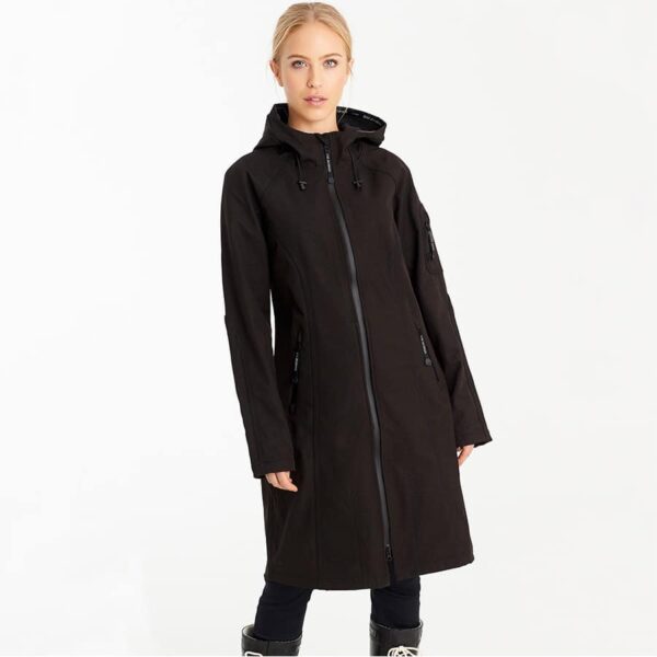 Ilse Jacobsen Raincoat RAIN37L Black