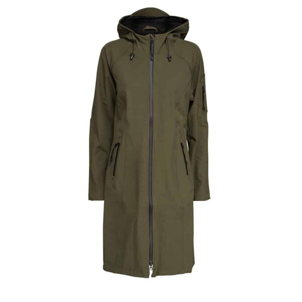 Ilse Jacobsen Raincoat RAIN37L Army