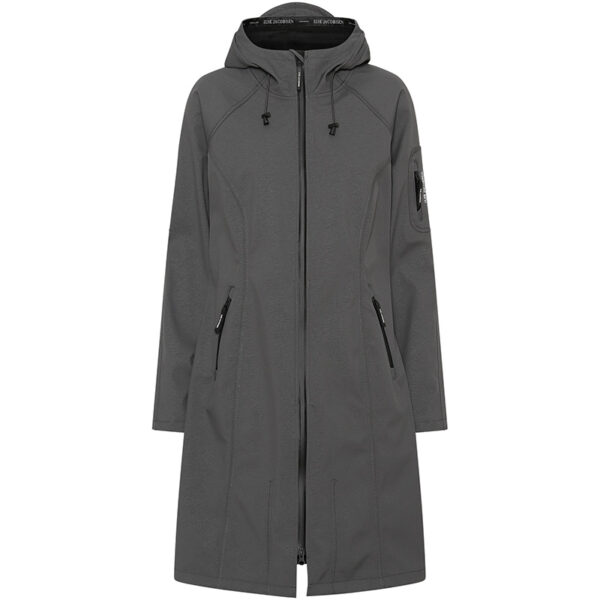 Ilse Jacobsen Raincoat RAIN37L Dark Shadow