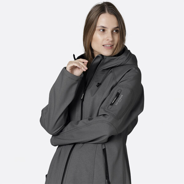 Ilse Jacobsen Raincoat RAIN37L Dark Shadow