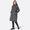 Ilse Jacobsen Raincoat RAIN37L Dark Shadow