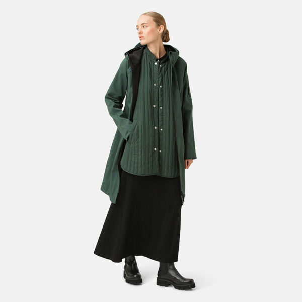 Ilse Jacobsen Raincoat RAIN37L Beetle Green