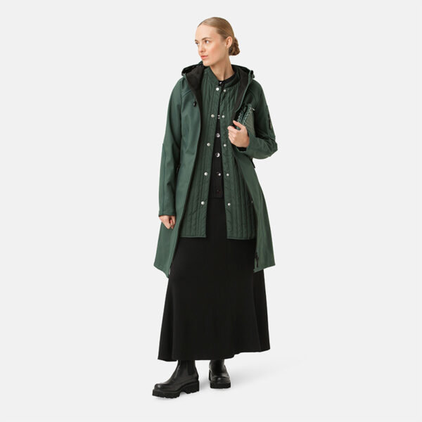 Ilse Jacobsen Raincoat RAIN37L Beetle Green