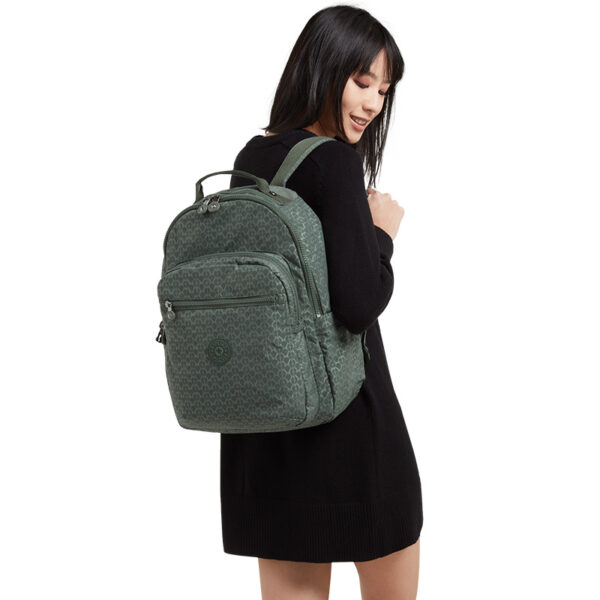 Kipling Seoul Backpack Sign Green