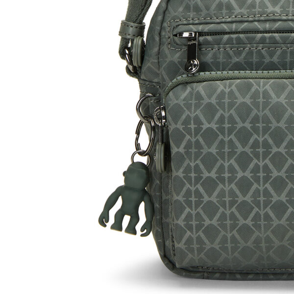 Kipling Classics Albena M Signature Green Emb