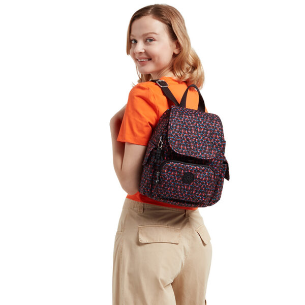 Kipling City Pack Mini Backpack Happy Squares
