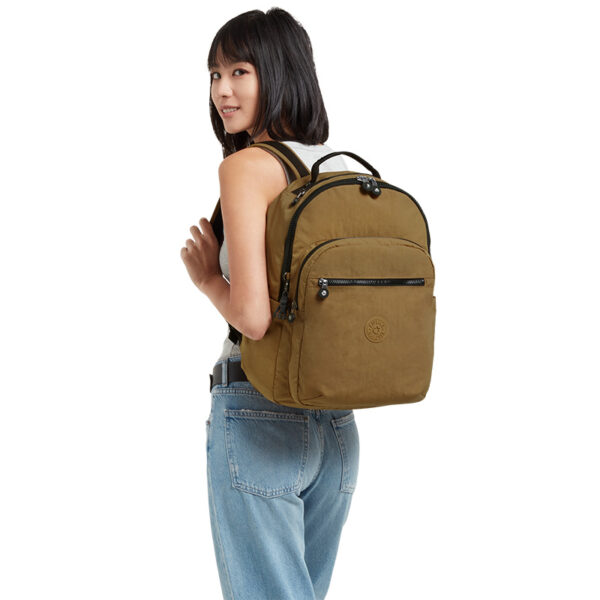 Kipling Seoul Backpack Warm Beige