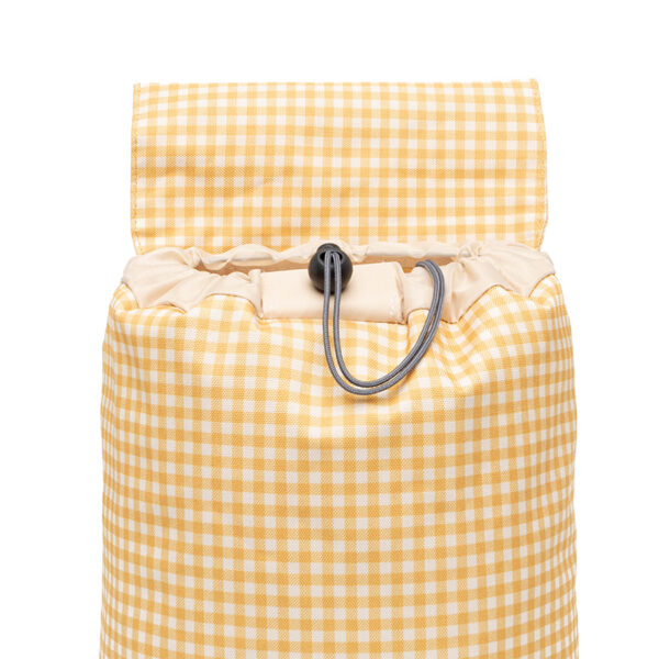 Lefrik Scout Mini Printed Vichy Mustard