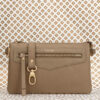 LouLou Essentiels 34CROSSBODY Royal Nappa Taupe