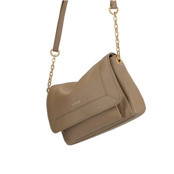 LouLou Essentiels 30CROSSBODY Royal Nappa Taupe